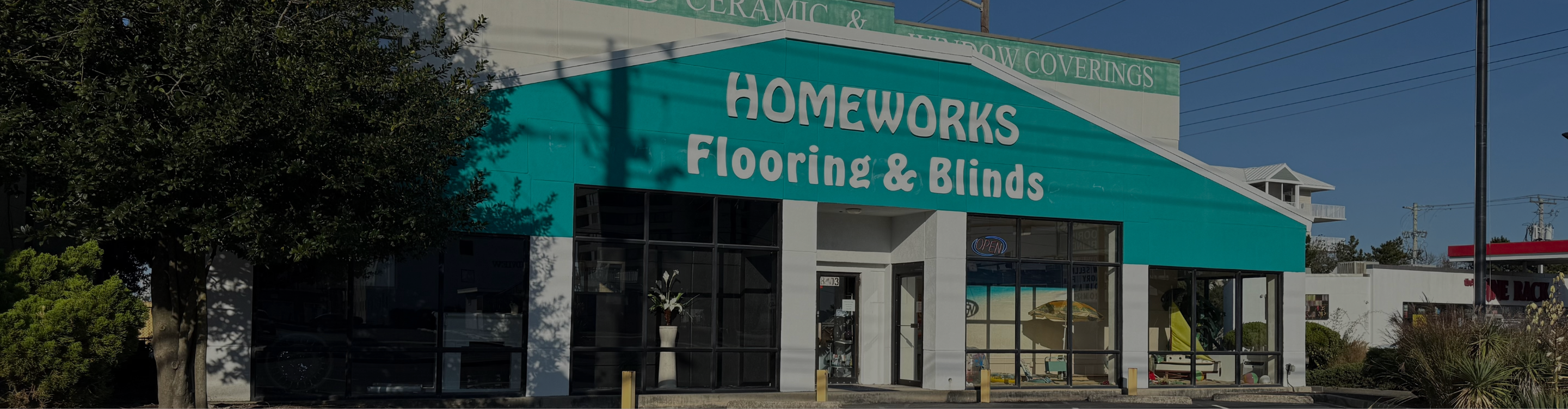 Homeworks Flooring & Blinds Storefront Ocean City, MD